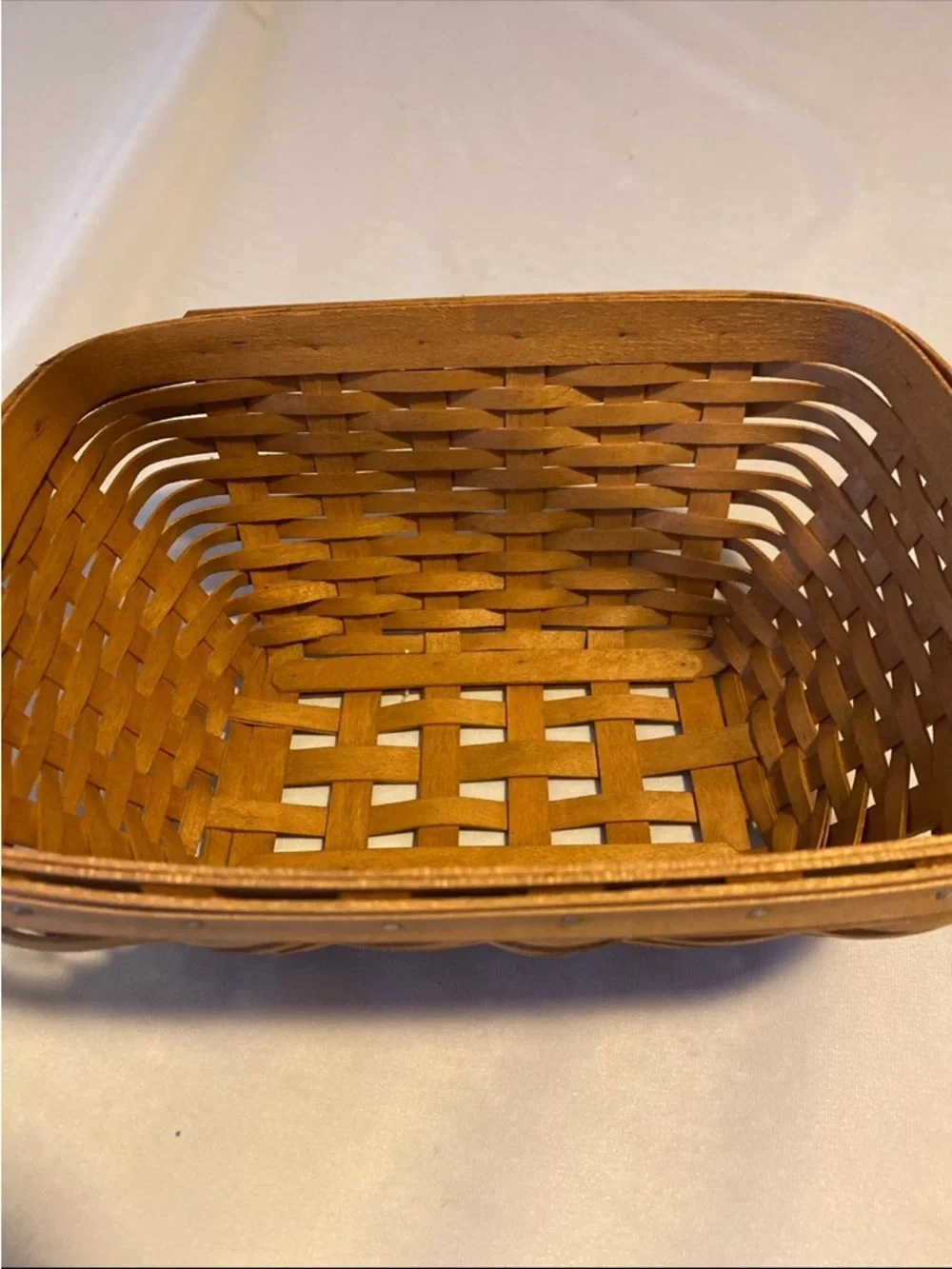 Longaberger Brown and Cream Certificate of Authenticity